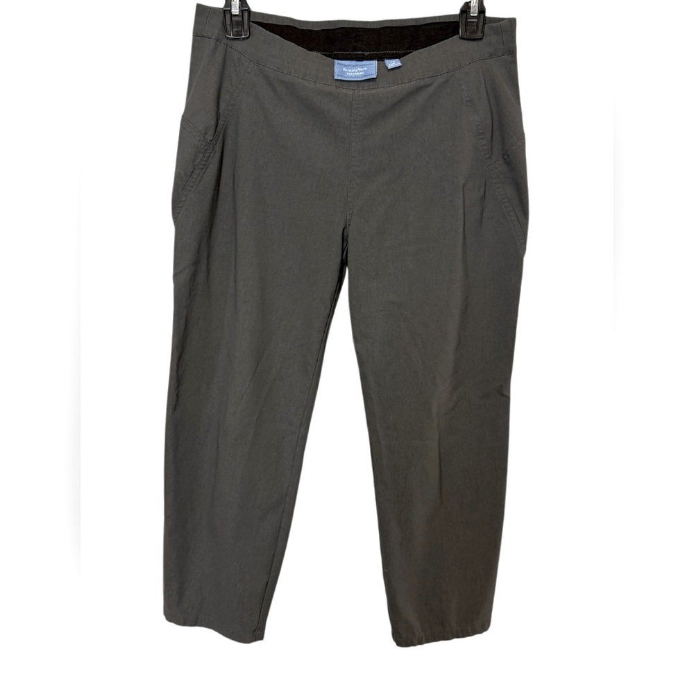 VERA WANG ANKLE PANTS CROP TROUSERS Pull On ~  Size Petite Small
